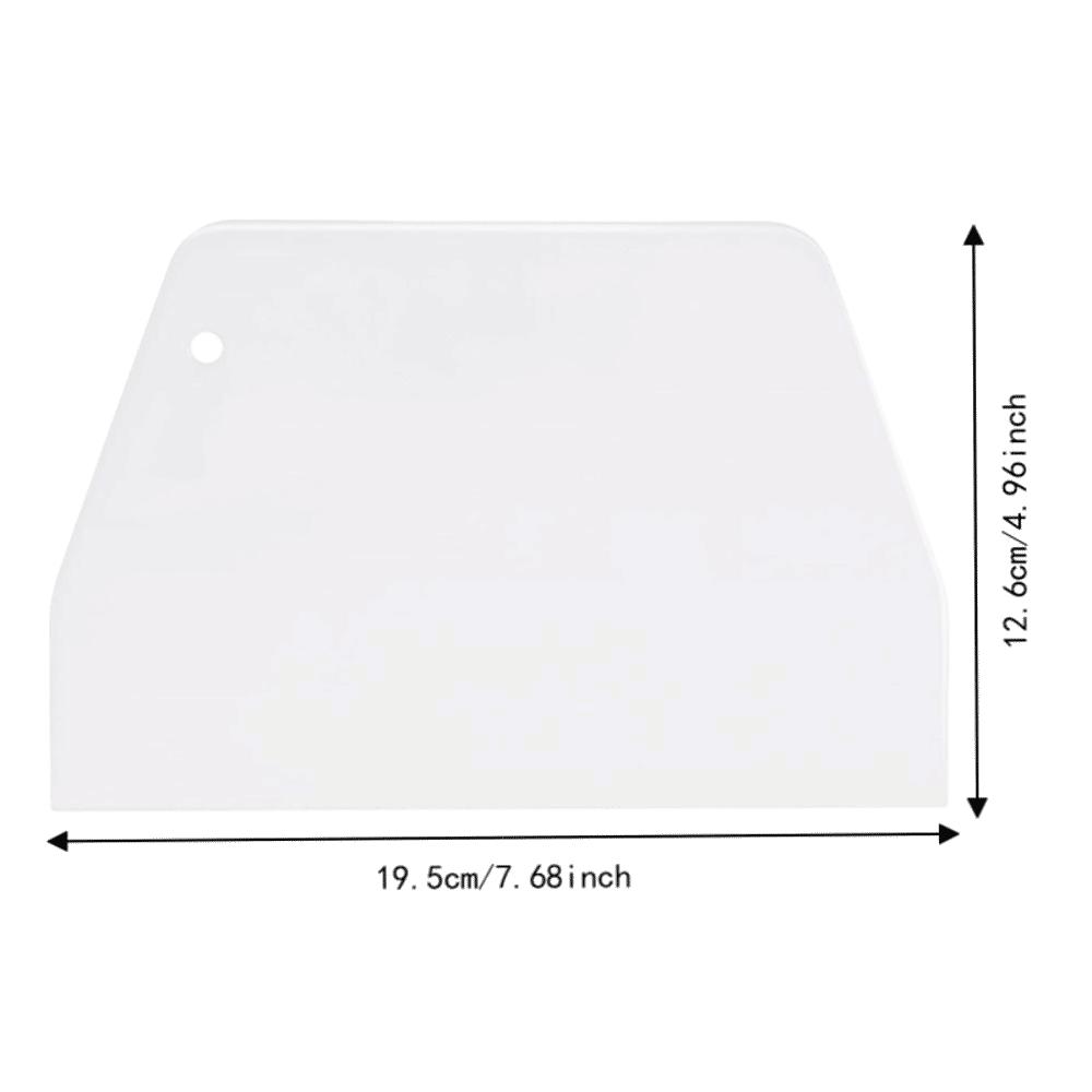 Non-Stick Dough Scraper Food-Contact PP Bench Scraper Dough Cutter Pizza Bread Pastry Making 1pcs