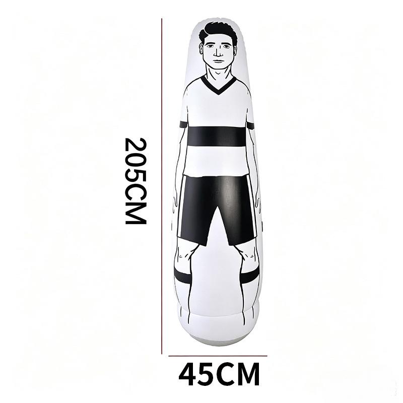 Portable PVC Inflatable Football Training Dummy Wall