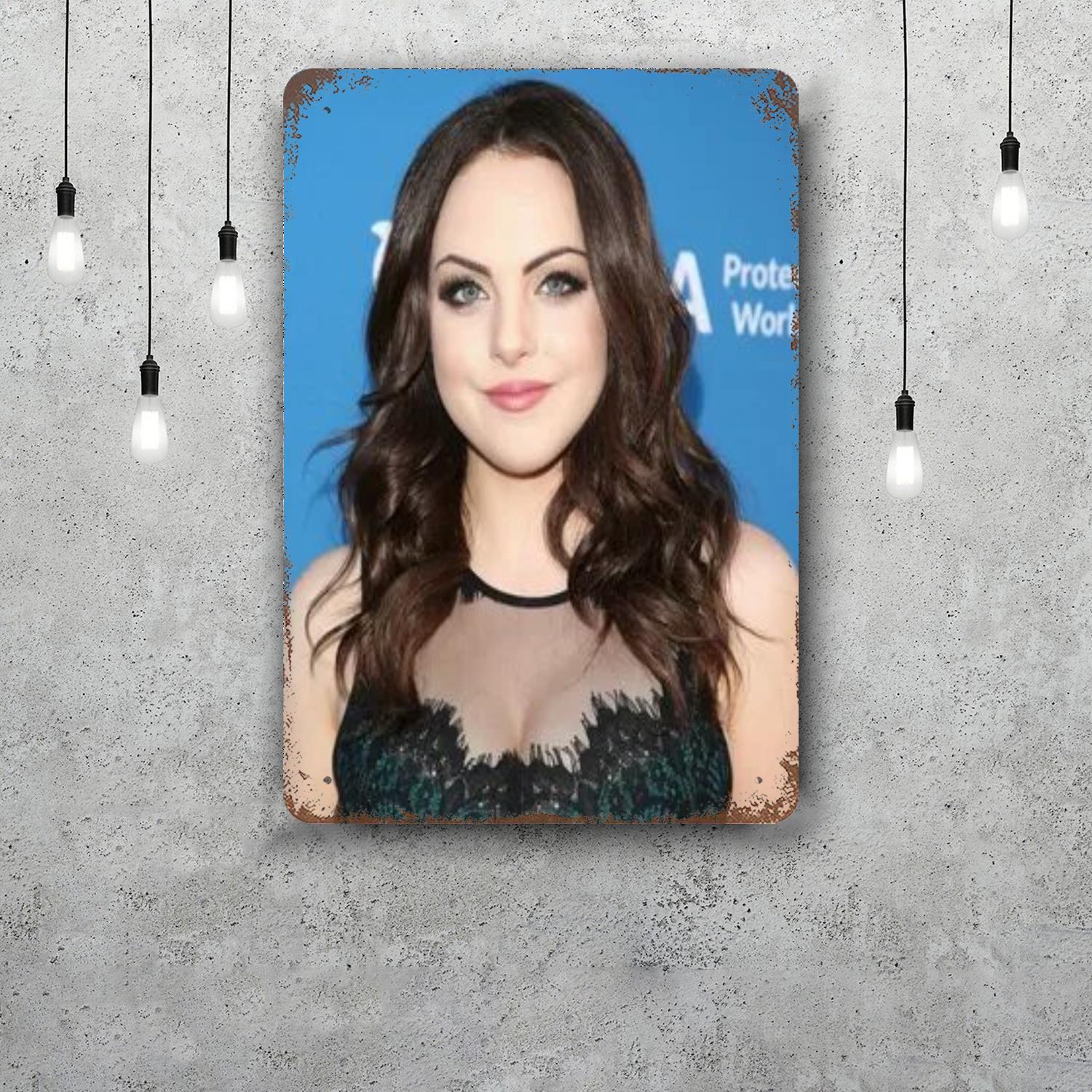 

liz gillies Metal Signs wall decor Vintage Tin Signs Captain Metal Poster Decor for Bar Pub Club Wall Decoration 20x30cm（7.8x11.8inch）