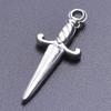 Mix Small Stainless Steel Sword Charms For Jewelry Making Vintage Pendant Y2k Accessories DIY Earrings Dijes Para Hacer Pulseras