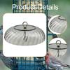 Baffle for Bird Feeders Chewproof 9.84'' Dome Cover Weather Protective Patio