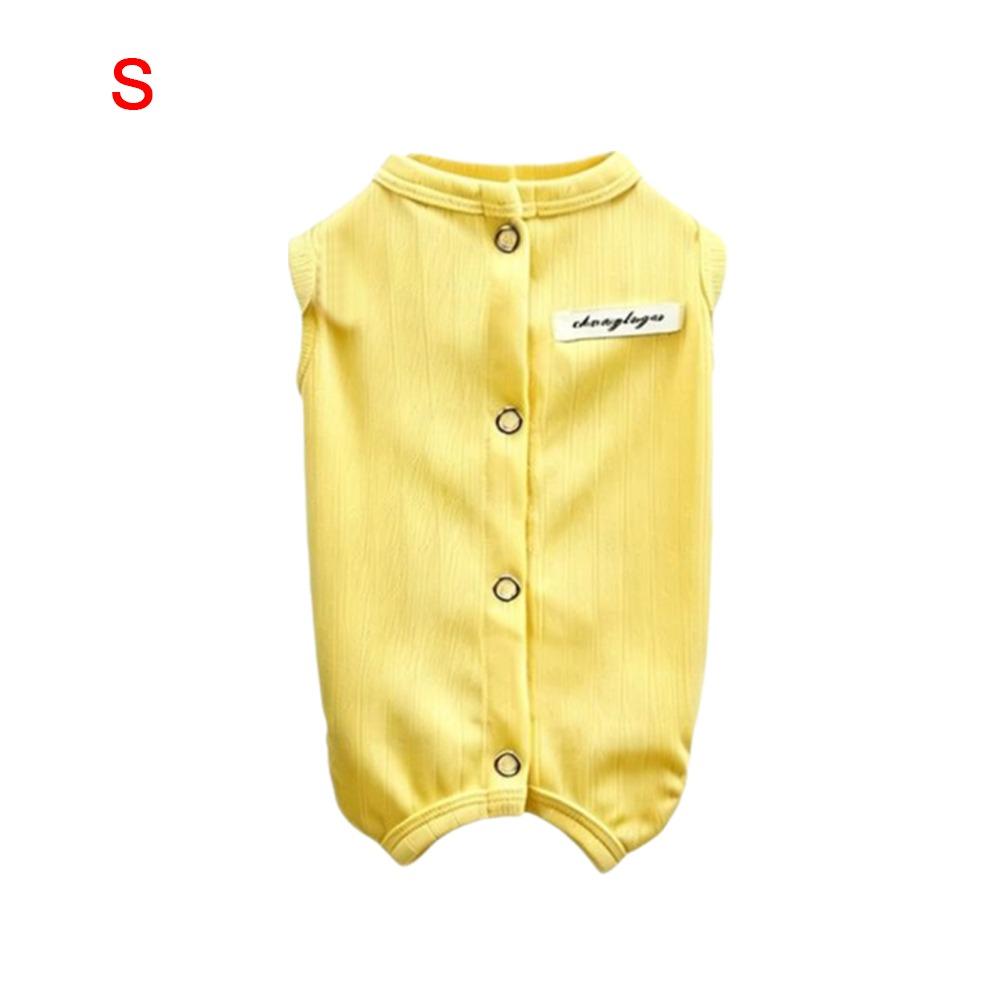 Wrapped Design Pet Onesie Full-Body Design Dog Clothes Spring Dog Belly Jumpsuit Yorkshire Puppy