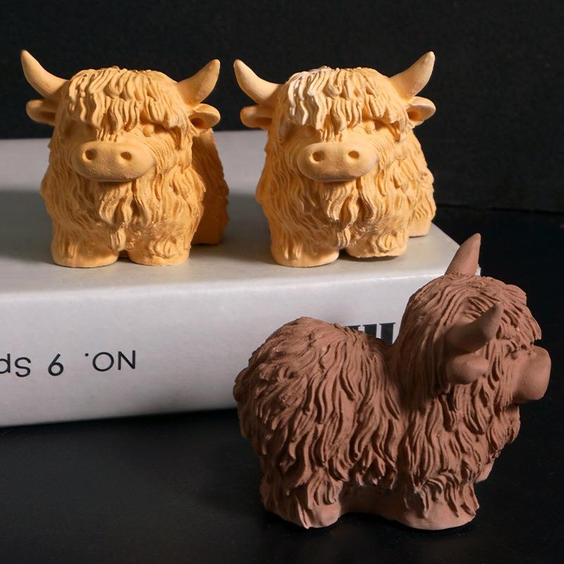 Cow Candle Mold Heat Resistant Animal Resin Molds Reusable Silicone Mold  Cow Shape Cow Shaped Silicone Mold