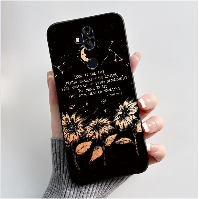 Cute Cat Pandas Cartoon Casing For Asus Zenfone 5 Lite ZC600KL X017DA X017D Case Black TPU Soft Silicone Back Cover Phone Funda