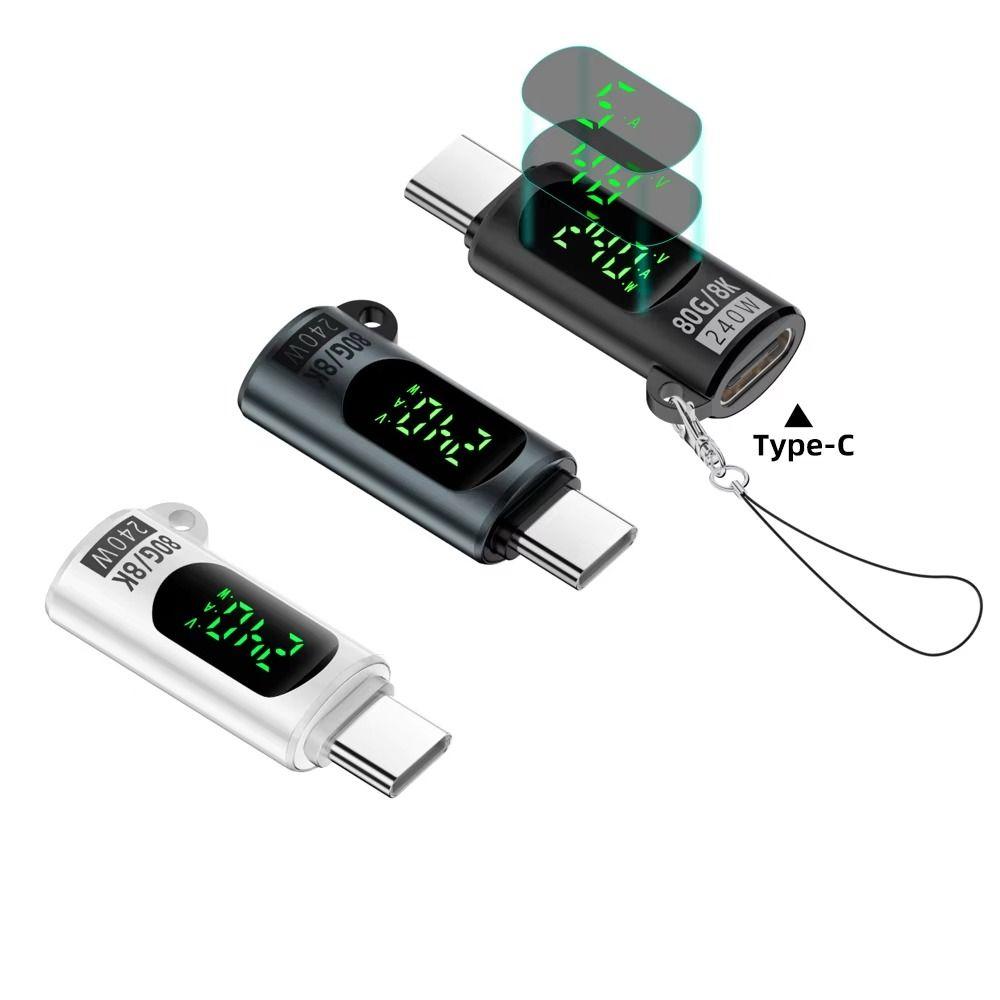 USB Adapter Type C OTG adapter PD240W USB-C Converter Portable Type C OTG Adapter Mobile/Laptop