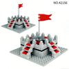 42156 All-Round Flag-Raising Platform Small Particle Assembly Children'S Building Block Toy Model Staircase Board