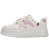 New products are on sale in spring, new versatile platform white shoes, niche board shoes 3534