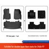 Zhiji R7 Custom-Fit 25-Model Double-Layer TPE Floor Mats, Original Car Color