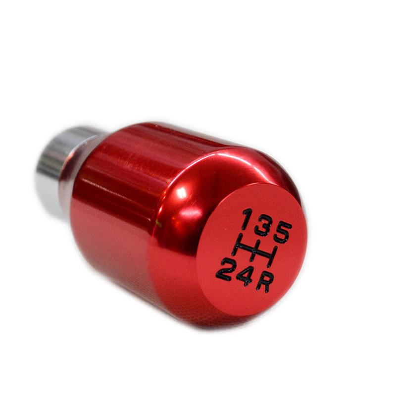 Manual Shift Knob 5-Speed Aluminum Alloy Head Knob Auto Car Gear Head Manual Transmission Handle Stick Lever Car Accessories