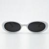 Lapeullolida Roswell White Black Sunglasses