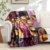 1pc Flannel Tangled Rapunzel Adventure Bedding Throw Blanket Sofa Cover Gift Home