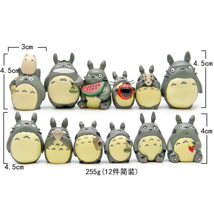 Cat Holding Totoro Ladybug Facial Mask Model Ornamental For  Landscape Props