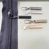 5 Stück abnehmbare Metall-Reißverschluss-Abzieher Reißverschluss-Schieber Kopf Reißverschluss-Zuglasche DIY Nähen Taschen Daunenjacke Reißverschlüsse Schieber-Reparatur-Sets