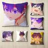 SShikimoris Not Just a Cutie IIzumi Yuu  Square DoubleSided Printed Pillow Case Bedroom Bedside Pillow Sofa Cushion Cover