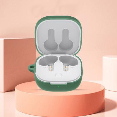 Housse pour écouteurs Boîtier de chargement souple Coque de protection intégrale en silicone pour écouteurs QCY