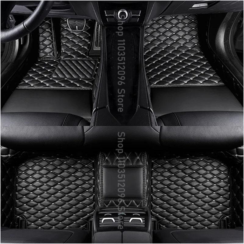 Custom High Quality Car Floor Mat for Toyota Highlander 5 Seat Hybrid 2025-2025 Vios  Anti Dirty Durabler Leather Carpet