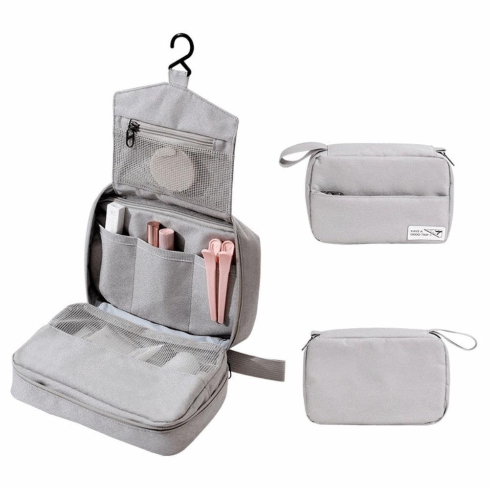 Waterproof Travel Toiletry Bag with Hook Hook Wash Bag Hanging Cosmetic Bag  Outdoor