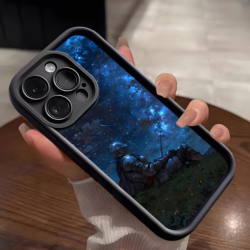 D-Dark S-Souls Game Phone Case For IPhone 17 Pro Max 15 Pro 16 14 Plus 12 13 Mini 11 Pro Shockproof Soft Cover