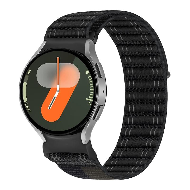 Sport Band For Samsung Galaxy Watch 4/5/6/7/5 Pro 44mm 40mm No Gaps Elastic Nylon correa bracelet Galaxy Watch 6 Classic Straps