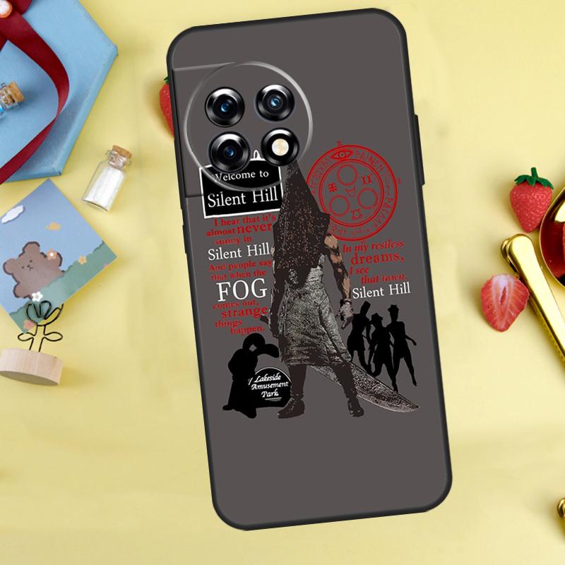 

Horror Game Silent Hill Case For OnePlus Nord 5 CE 2 3 4 Lite N20 N30 OnePlus 10T 12R 13R 13T 10 11 12 13 15 Cover OnePlus Nord 2