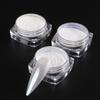 Moonlight Pearl White Nails Glitter Dust Chrome Aurora White Rubbing on Powder Shell Mirror Pigment Nail Art Supplies Decoration