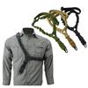 Outdoor Single Point Gun Sling Nylon Shoulder Strap Rifle Rope Belt With Metal Buckle Tactical Gear