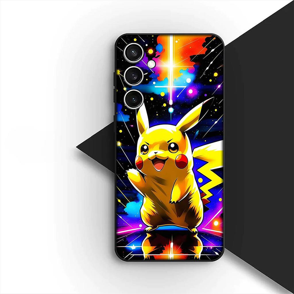 Cover for Samsung Galaxy S24 S25 S23 FE Ultra Plus S7 Edge S25+ S23+ A56 5G Phone Case Mewtwo P-Pokemons Mew two P-Pikachus