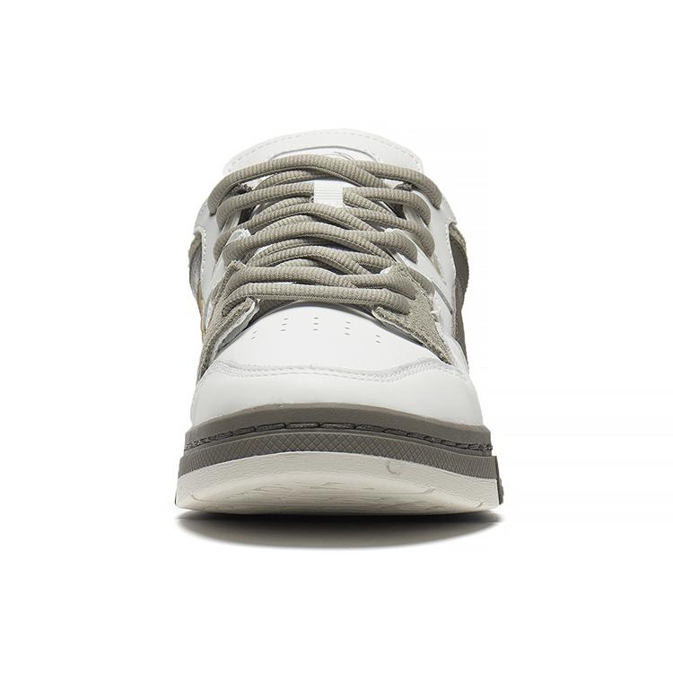 Li Ning Wave Pro Suede, Leather Slip Resistant, Abrasion Resistant, Lightweight Low top Skateboard Shoes Men's AECS059-2