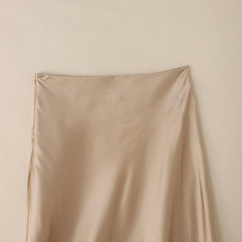 ZANZEA Dámské ležérní jednobarevné volné dlouhé sukně