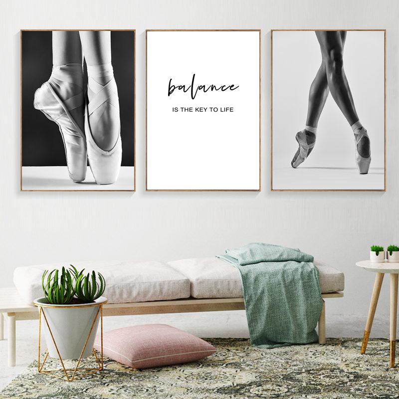 

Баланс ноги танцоров балета черный, белый цвет Настенный декор живопись красивая картина цитата художественные принты холст постеры HD2740