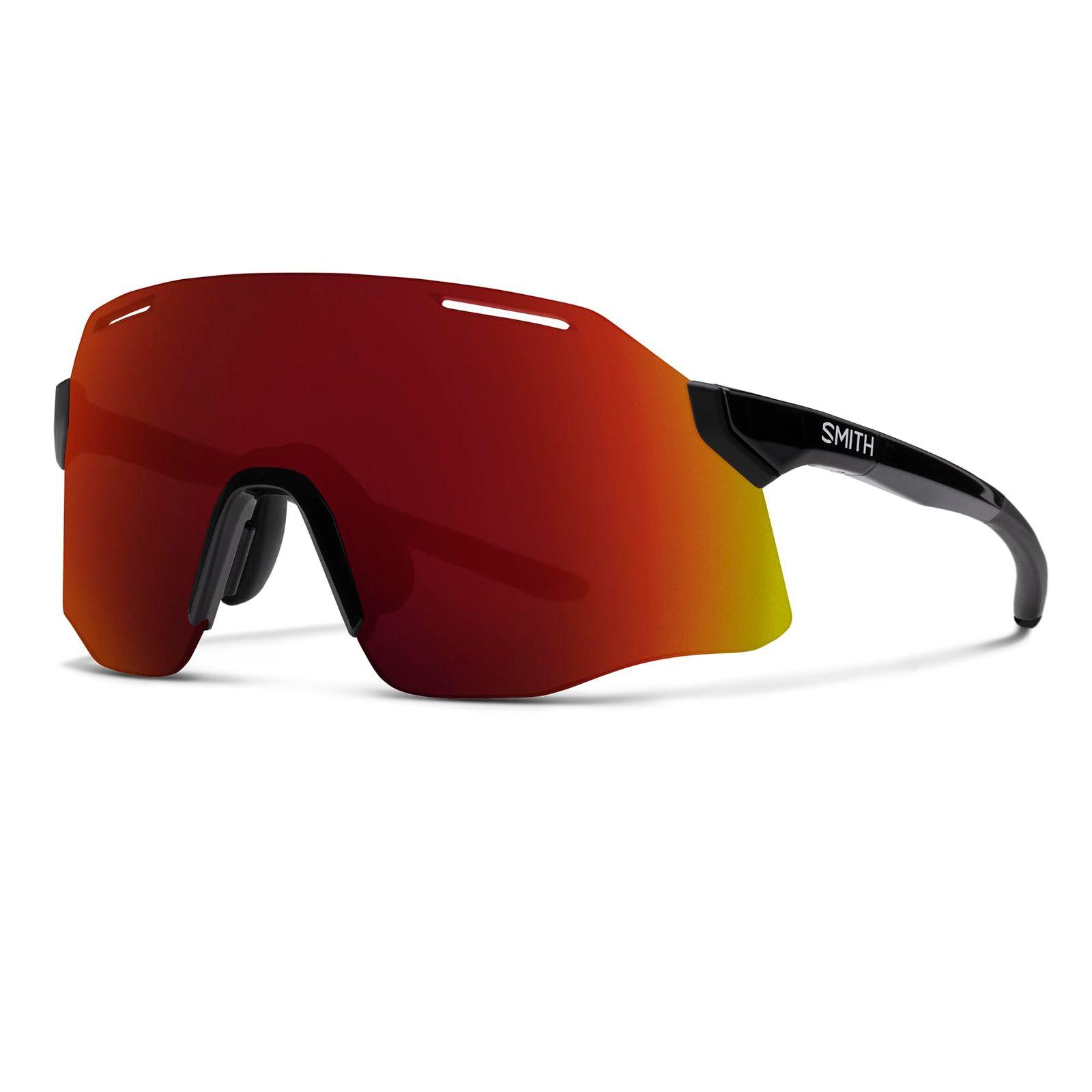 Used New SMITH Smith PivLock Vert Black (CP Red Mirror) Sports Sunglasses