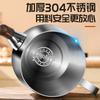 Oil Filter Pot Kitchen Household 304 Stainless Steel Pot Filter Oil Residue Filling with Filter Screen Frying Basket Oil