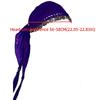 Women Pretty Belly Dance Accessories Crochet Traditional Coin Headscarf Veil Ethnic Pattern Dance Costume Headwear Gypsy Dance