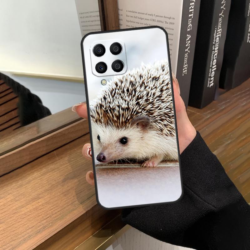 Cute Little Hedgehog Case For Samsung Galaxy M13 M53 M51 M31 M11 M14 M34 M54 M12 M32 M52 M16 M36 M56 M15 M35 M55
