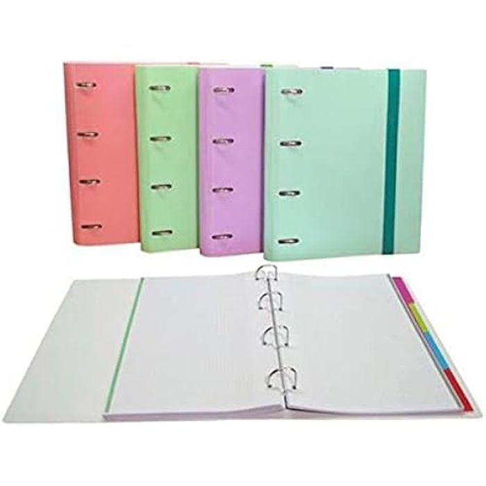 Classeur à Anneaux - SENFORT - S8417409 - Multicolore - 5,16 x 26,49 x 32,23 cm - Garantie 2 ans