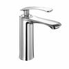 Modern Basin Faucet Chrome Brass Bathroom Mixer Faucet Black Washbasin Faucet Single Handle Single Hole Wash Sink Water Tap