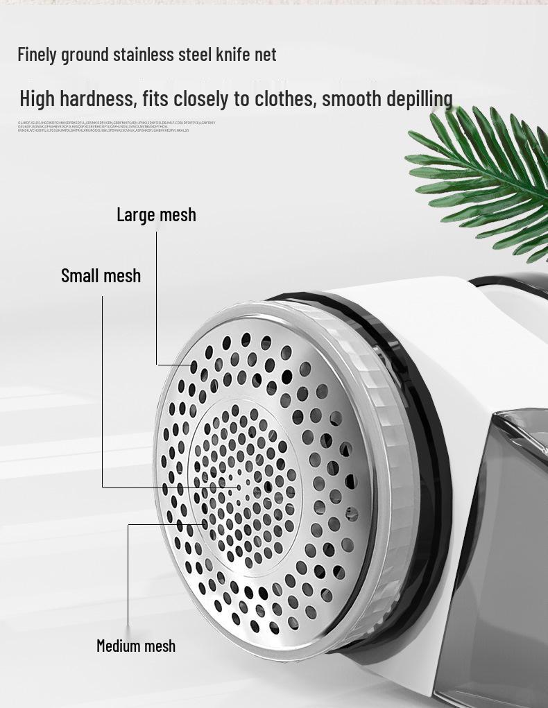 High-Power Six-Blade Electric Lint Remover for Clothes and Blankets