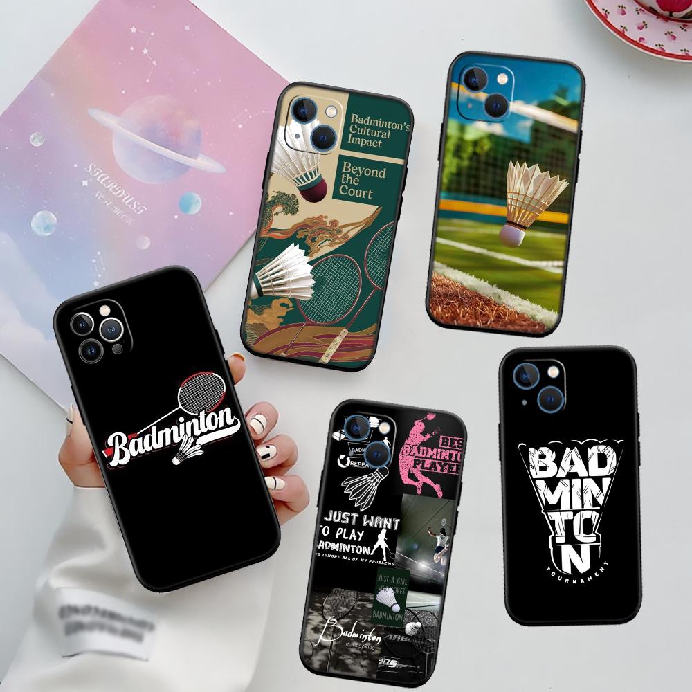 RA6 Badminton Sports Phone Case for Samsung Galaxy S20 S21 S22 Ultra FE + Plus A21S A22 A24 A25 A26 A30 A30S A31