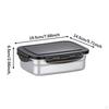 304 Stainless Steel Container Lunch Box Leakproof Freezer for Kids