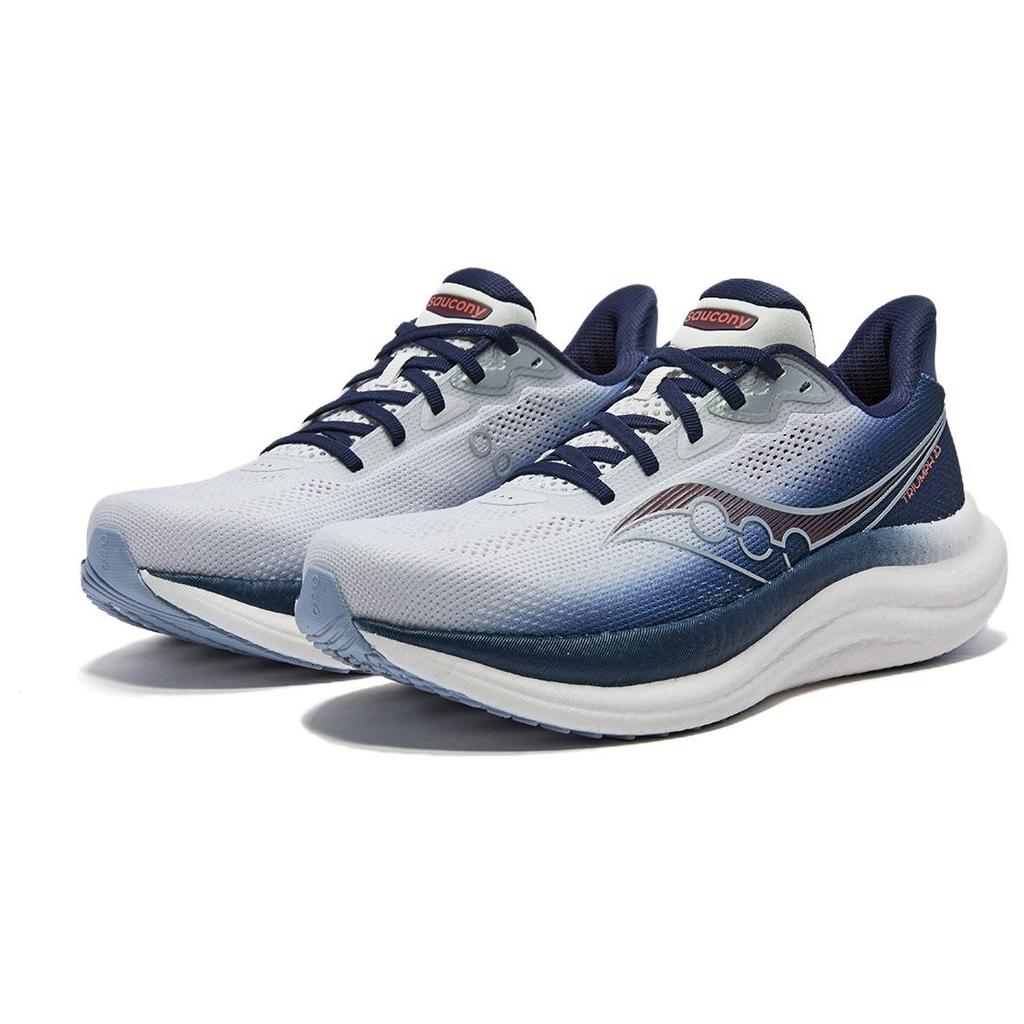 SAUCONY Triumph 23 Fashionable Comfortable Shock Absorbing Breathable Low Top Running Shoes Unisex Running Shoes Blue S31023-557