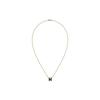 Hermes Mini Pop H Logo Lacquered Metal Palladium Necklace Women necklace H147992F-03