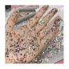 1000Pcs/Set Nail Art Rhinestone Acrylic Assorted Mini Star Love Heart Waterdrop Flower Geometric Shape Charm DIY Nail Decoration Accessories
