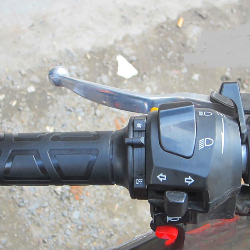 Motocyklová úprava 22mm řídítka vyhřívané rukojeti tvarované rukojeti ATV ohřívače nastavit teplota řídítka