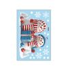 Christmas Window Sticker Removable Waterproof PVC Xmas Snowman Static Glass Cling Holiday Party Decoration Decal