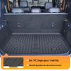 Equation Leopard 5 TPE Trunk Mat - 25 Model Thickened Cargo Mat for Car Interiors