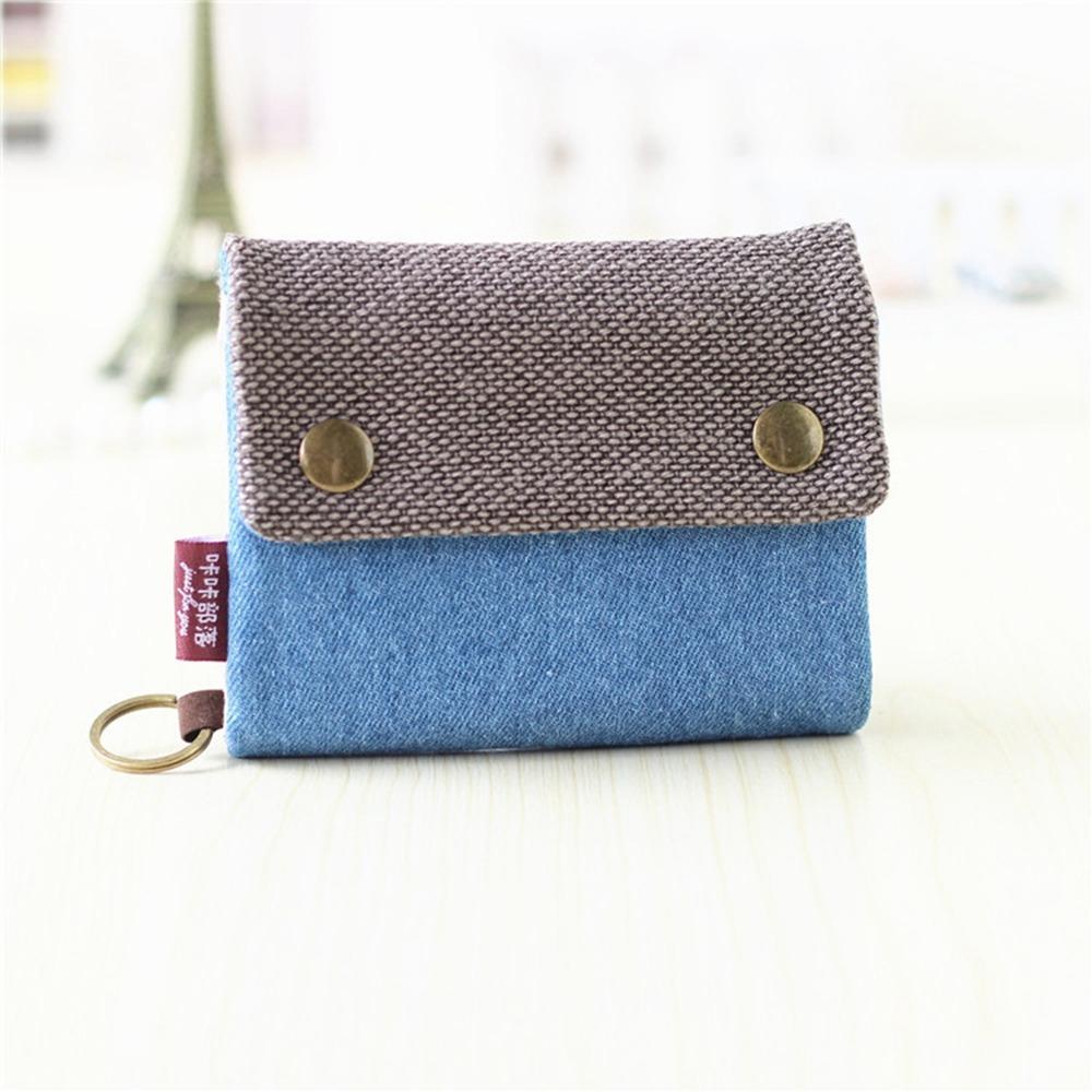 Print Maneki Neko Wallet Portable Zipper Short Wallet Multifunctional Canvas Coin Purse  Women