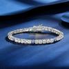 A Explosive 3mm4mm Zircon Epoxy Tennis Bracelet Devil's Eye Eye Jewelry