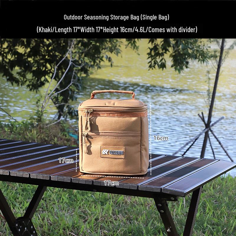 LKHW Portable Outdoor Seasoning Storage Bag