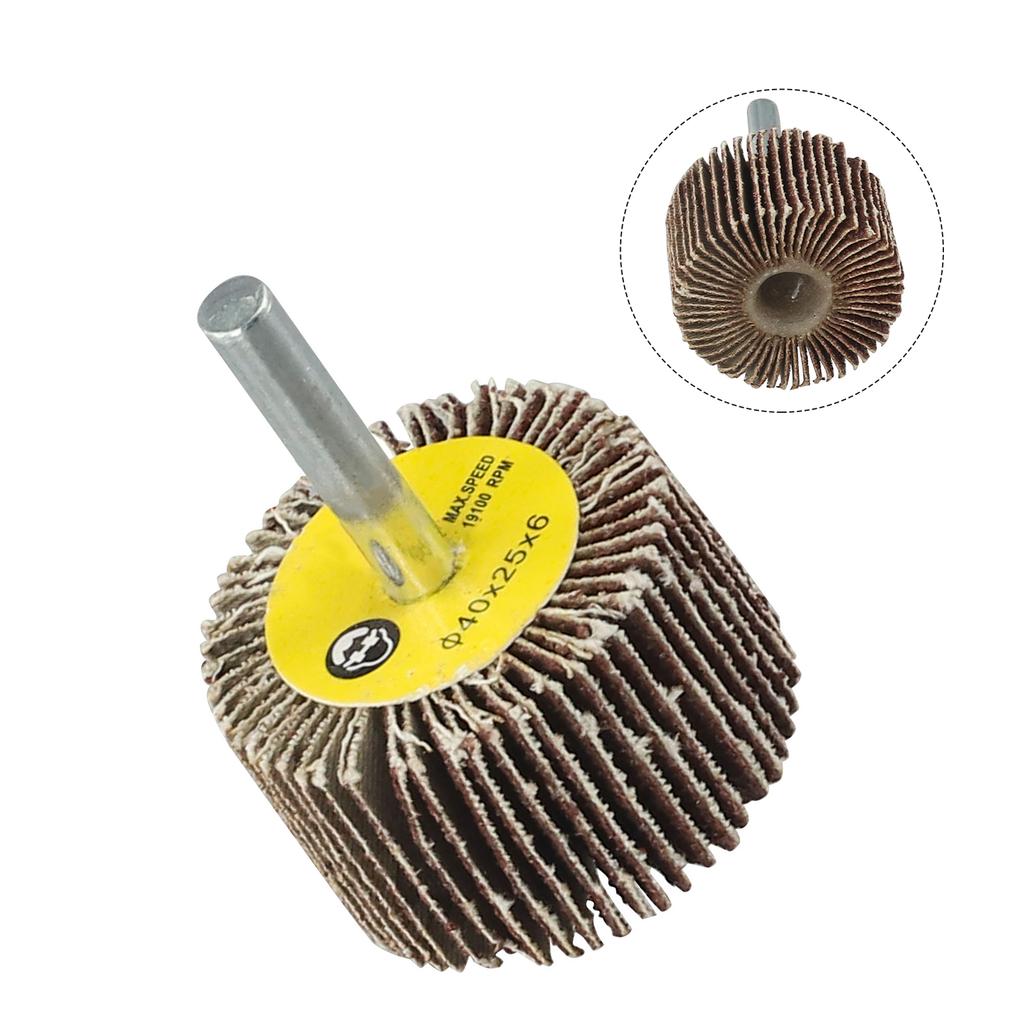 Effective Emery Cloth Sanding Flap Wheel Disc with 80 Grit for Fine Polishing