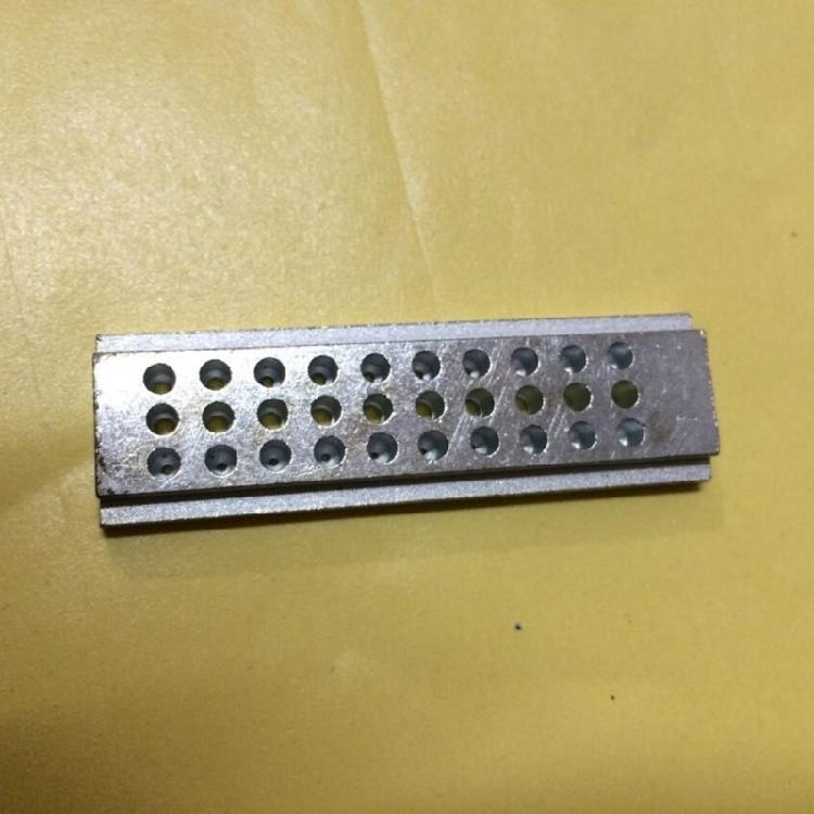 Multisize Hole Metal Drill Holder 30 Hole Drilling Base Stake for Watch Jewelry Repair Work Punching Tool Repair Kits